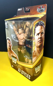 2023 WWE Elite Collection Legends Series 17 Figure: AJ STYLES (WCW, 2001)