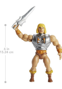 2021 Mattel -  Masters of the Universe 5.5” Deluxe Retro Figure: HE-MAN