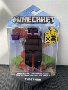 Minecraft Craft-A-Block Enderman Action Figure