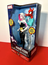 Load image into Gallery viewer, 2023 Marvel: Ghost-Spider / Spider-Gwen Talking Figure w/ Lights &amp; Spider-Ham