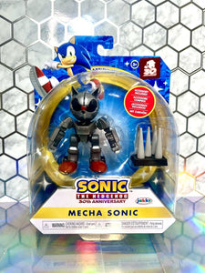 2021 JAKKS Pacific Sonic The Hedgehog 30th ANNIVERSARY: MECHA SONIC (w/ Spike)