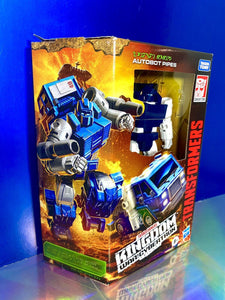 2021 Hasbro Transformers Kingdom War for Cybertron Trilogy Figure: AUTOBOT PIPES