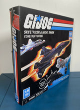 Load image into Gallery viewer, 2020 HASBRO GI Joe Skystriker &amp; Night Raven Construction Set (158 Pcs)