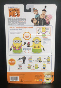 2019 Despicable Me 3 Poseable Deluxe Action Figure: Build-A-Minion Dave/Stuart