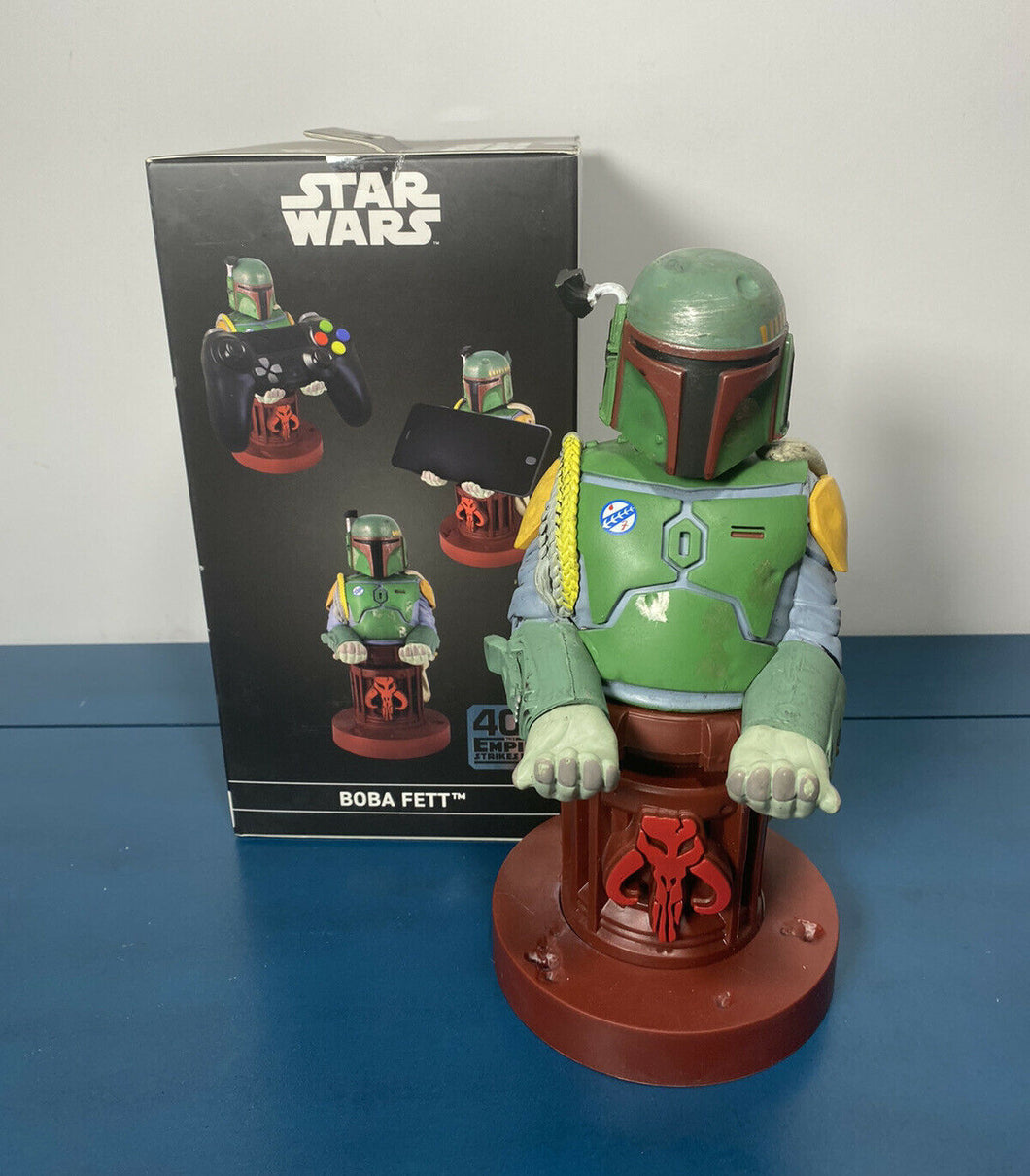 Cable Guys Star Wars - RED Boba Fett Phone & Controller Holder w/ USB Cable Excl