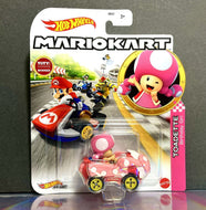 2022 Hot Wheels Mario Kart - TOADETTE (Birthday Girl) Diecast Car