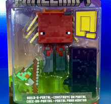 Load image into Gallery viewer, 2022 Minecraft Build-a-Portal Action Figure: MINECRAFT STRIDER (w Fungus on Rod)