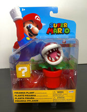 Load image into Gallery viewer, 2021 JAKKS Pacific World of Nintendo Action Figure: PIRANHA PLANT (RED POT)