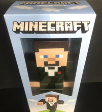 Load image into Gallery viewer, NEW 2020 Minecraft 12in Figure: TUXEDO STEVE