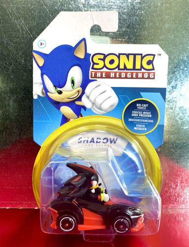 2022 JAKKS Sonic the Hedgehog - Team Sonic Racing Car - SHADOW in DARK REAPER