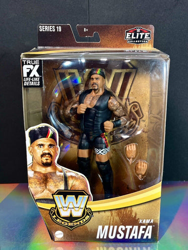 2023 WWE Elite Collection Legends Series 19: KAMA MUSTAFA (Nation of Domination)