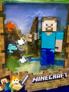 2018 Mattel Minecraft - STEVE with Potion Tipped Arrows!