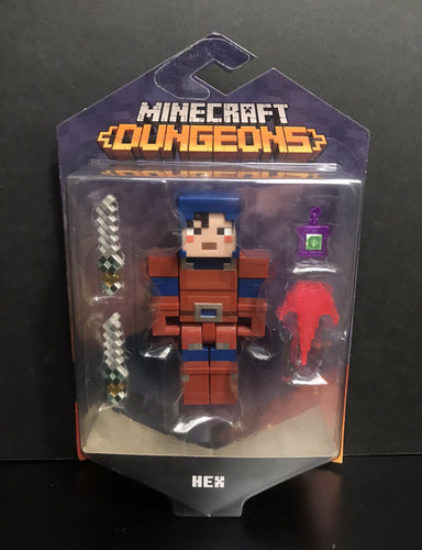 NEW 2020 Minecraft Dungeons 3.25” Action Figure: HEX