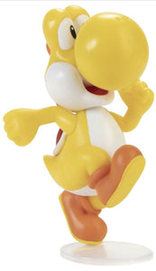 2020 JAKKS Pacific World of Nintendo 2.5 in Figure: YELLOW YOSHI
