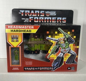 2021 Hasbro - Transformers Headmaster Retro Heroic Autobot Figure: HARDHEAD