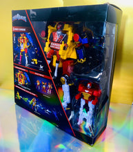 Load image into Gallery viewer, 2018 Bandai - Power Rangers DX NINJA STEEL DELUXE MEGAZORD - 5 Zords Combine