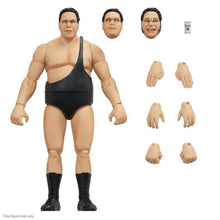 Load image into Gallery viewer, 2023 Super7 Ultimates- “8th Wonder of The World” ANDRE THE GIANT (Black Singlet)