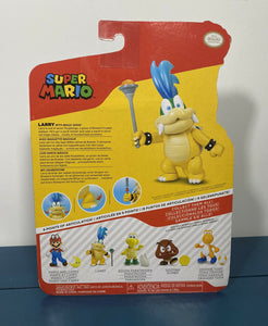 2021 JAKKS Pacific World of Nintendo Action Figure: LARRY KOOPA (w/ Magic Wand)