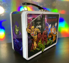 Load image into Gallery viewer, 2021 Masters of The Universe: Revelation - Heroes &amp; Villains Tin Lunchbox
