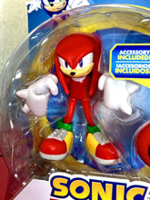 Load image into Gallery viewer, 2023 JAKKS Pacific Sonic the Hedgehog Action Figure: KNUCKLES (w/ Star Spring)