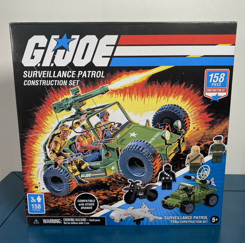 2020 HASBRO GI Joe Surveillance Patrol Construction Set (158 Pcs)