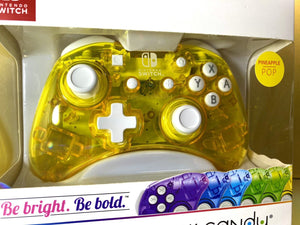 PDP Rock Candy Wired Pineapple POP Pro Controller for Nintendo Switch