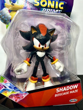 Load image into Gallery viewer, 2023 JAKKS Pacifc Sonic Prime [Netflix]: SHADOW (Boscage Maze) - DAMAGED CARD