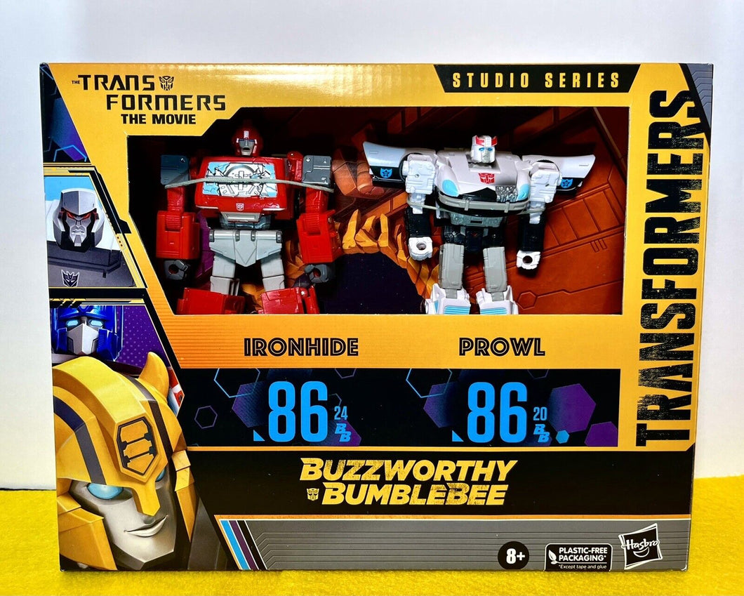 2023 Hasbro - Transformers: The Movie Studio Series - IRONHIDE & PROWL 2-Pack