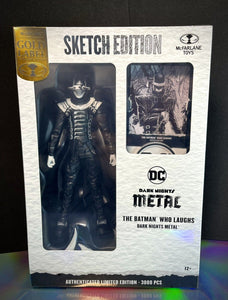 2023 McFarlane Gold Label SDCC Exclusive - Batman Who Laughs Sketch Edition