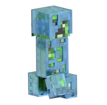 Load image into Gallery viewer, 2022 Mattel Minecraft - DIAMOND LEVEL CREEPER Collector Figure