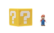 Load image into Gallery viewer, 2023 JAKKS The Super Mario Bros. Movie Minifigure - MARIO (w/ Question Block)