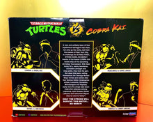 Load image into Gallery viewer, 2021 Playmates - TMNT vs. Cobra Kai 2-Pack: MICHELANGELO vs DANIEL LARUSSO