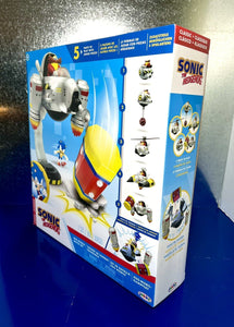 2023 JAKKS Sonic the Hedgehog (Classic)- Egg Mobile Battle Set w/ Sonic & Eggman