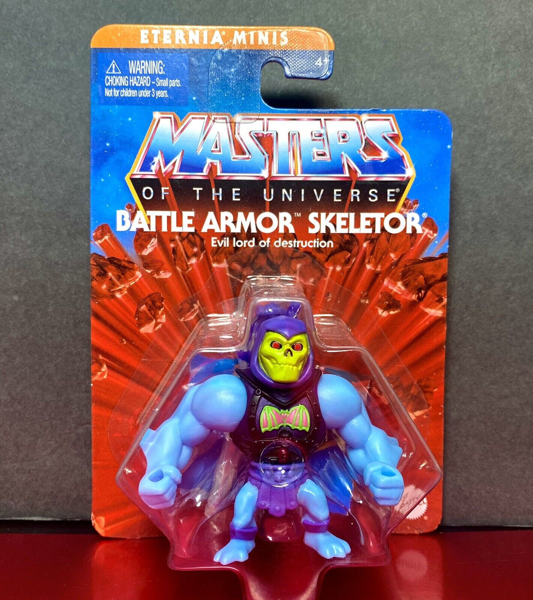 2021 Masters of the Universe Origins Eternia Minis - BATTLE ARMOR SKELETOR