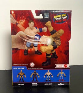 2022 Mattel - WWE Bend ‘N Bash Action Figure: JOHN CENA