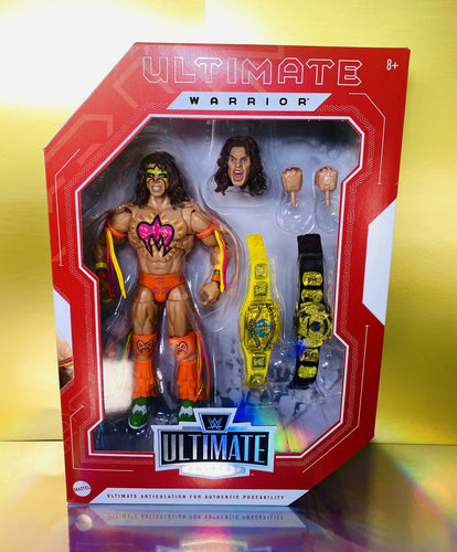 2022 WWE Ultimate Edition Fan Takeover Figure: ULTIMATE WARRIOR (Wrestlemania 6)