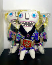 Load image into Gallery viewer, 2021 Authentic WWE Merchandise - Charlotte Flair’s “Charlie” Plush Doll
