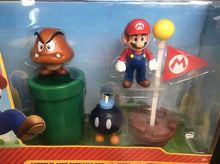 Load image into Gallery viewer, 2019 JAKKS Pacific World of Nintendo | Super Mario | Acorn Plains Diorama Set