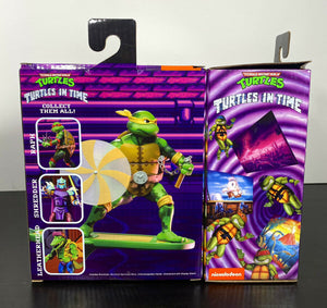 2021 NECA Teenage Mutant Ninja Turtles: Turtles in Time - MICHELANGELO Figure