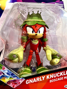 2023 JAKKS Pacifc Sonic Prime [Netflix] Figure: GNARLY KNUCKLES (Boscage Maze)