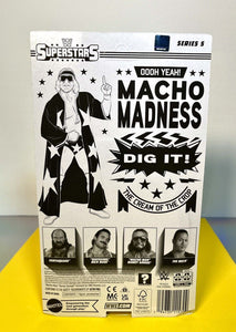 2023 Mattel - WWE Superstars Retro Series 4 Figure: “MACHO MAN” RANDY SAVAGE