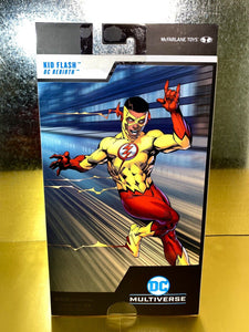 2022 McFarlane Gold Label DC Multiverse - DC REBIRTH - KID FLASH Action Figure