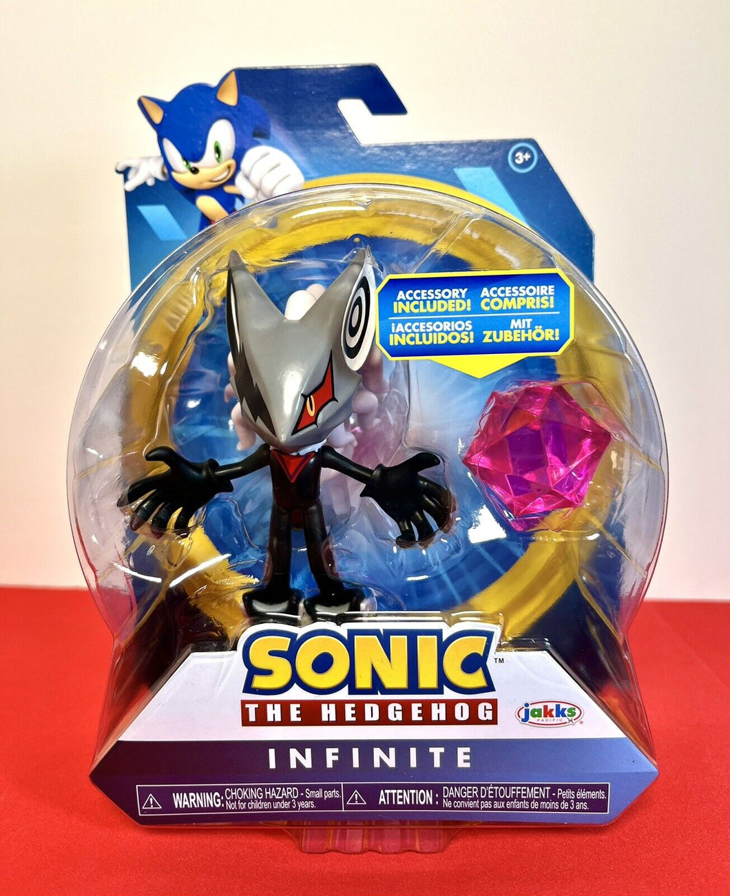 2023 JAKKS Pacific Sonic the Hedgehog Action Figure: INFINITE (w/Phantom Ruby)